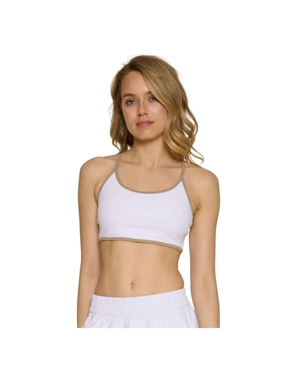 Женский бюстгальтер с лямками X G Lifestyle Clothing — изображение 1 из 3, белый