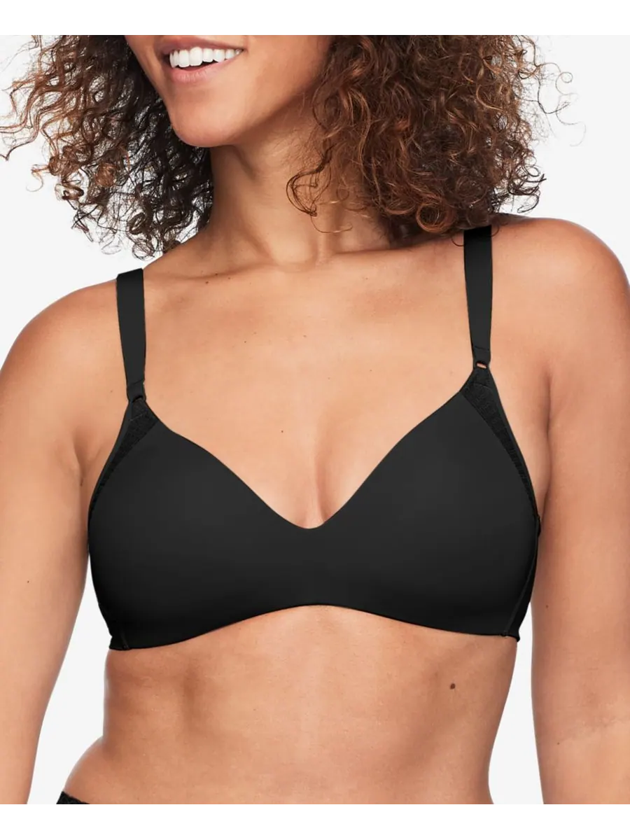 Бюстгальтер Warners Cloud 9 Super Soft Wireless Lift Comfort Bra RN2771A Warner's — черный