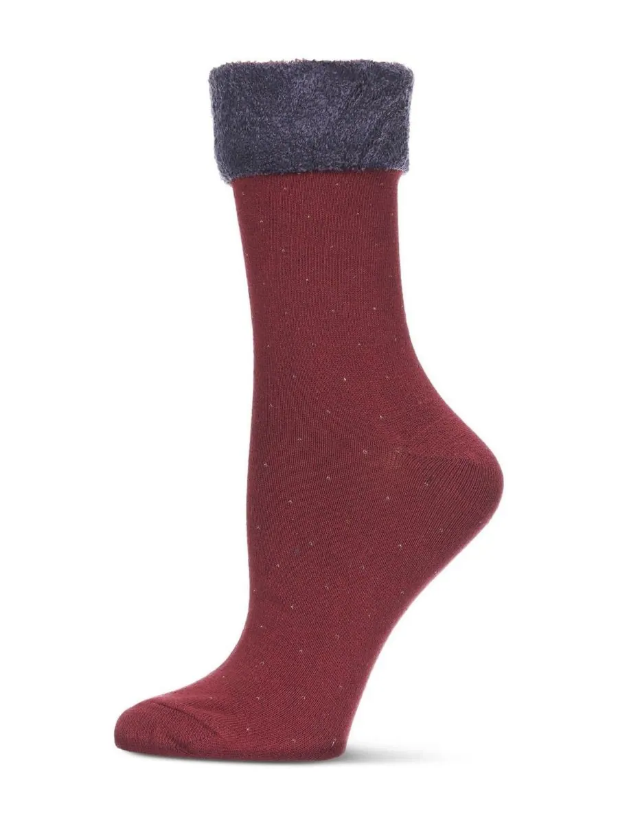 Женские носки Pindot Soft-Fit с толстой манжетой, из хлопка с высоким содержанием хлопка MeMoi