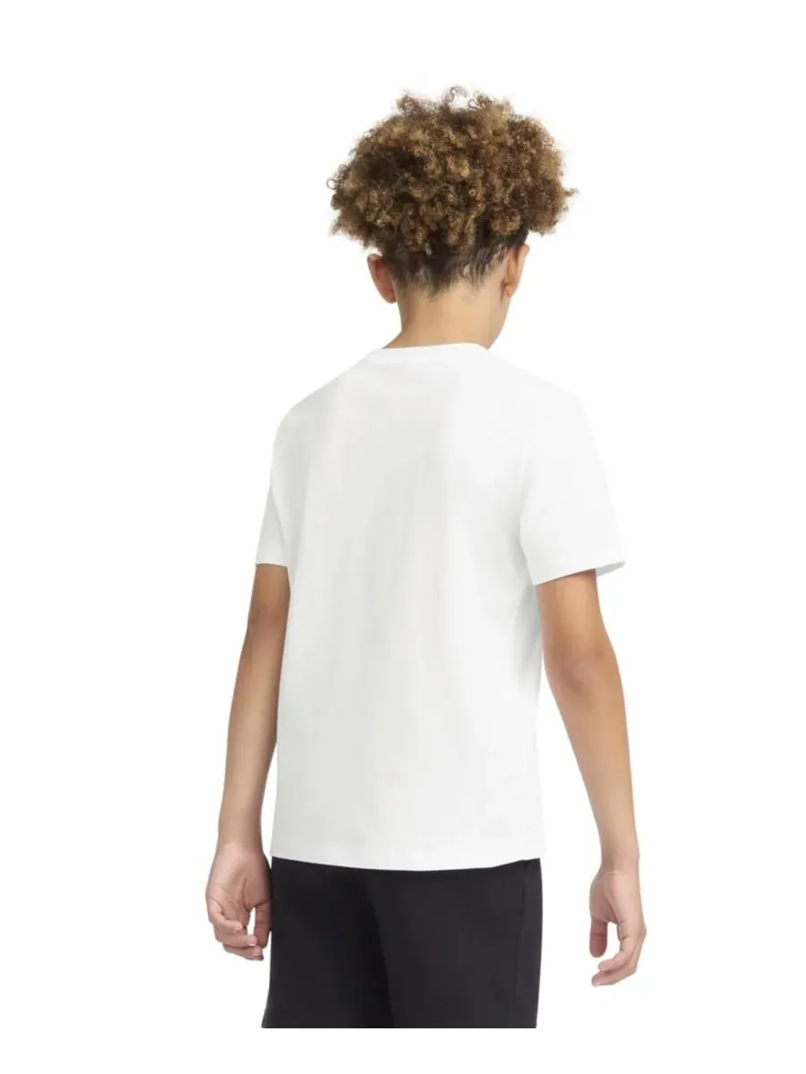 Детская футболка с круглым вырезом и логотипом Jumpman Swoosh (8-20 лет) Jordan — изображение 4 из 7, белый