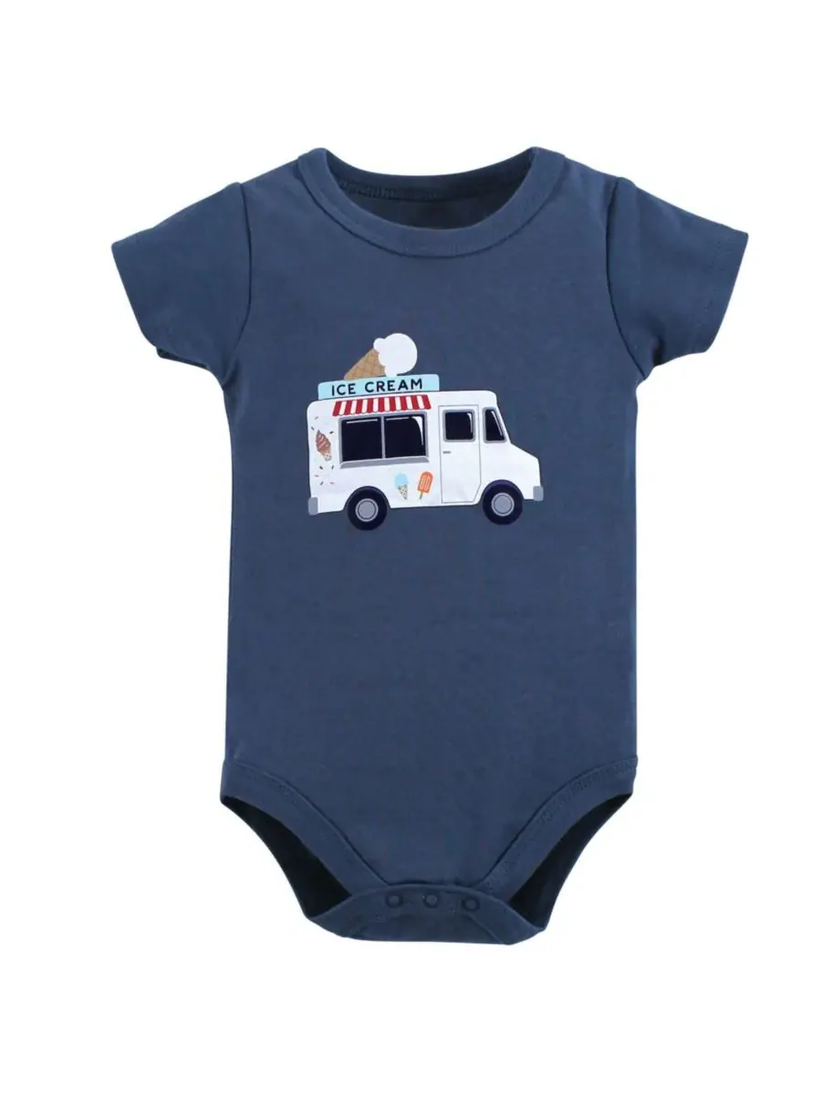 Хлопковый боди, шорты и комплект обуви Hudson Baby — изображение 3 из 4, кремовый