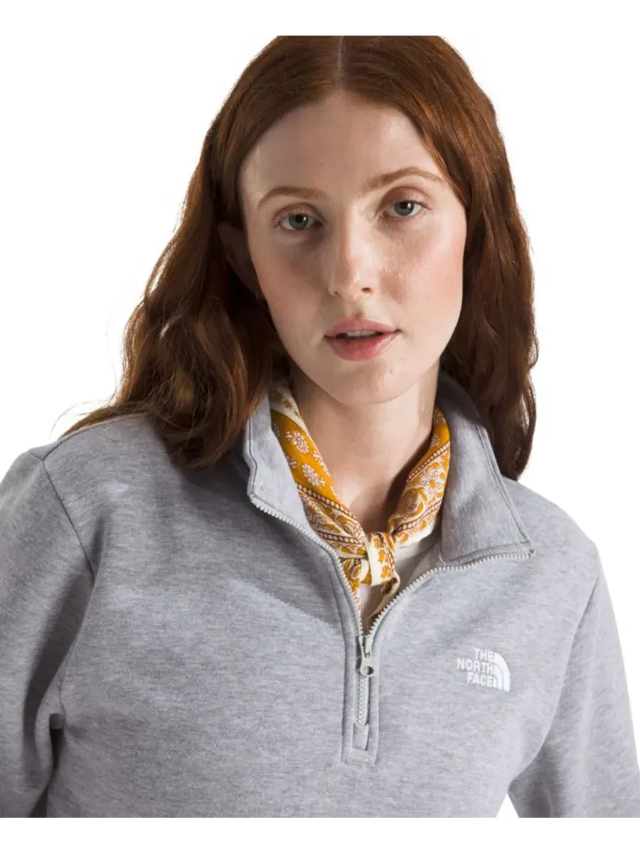 Женская толстовка Evolution Simple Dome Regular с застежкой-молнией на четверть длины The North Face — изображение 3 из 4