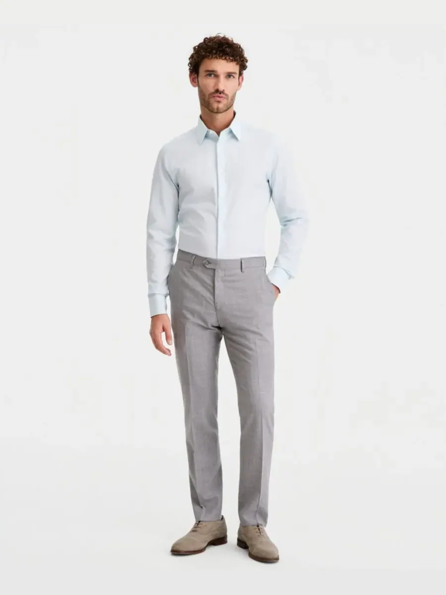 Мужской костюм современного кроя, состоящий из отдельных брюк Ted Baker — серый