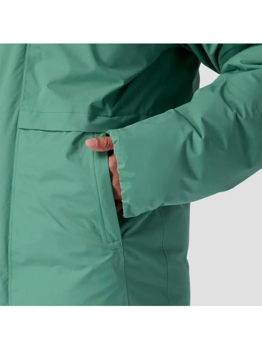 Женские пуховые куртки ALLIED Down Apres Parka Backcountry — изображение 3 из 8, зеленый