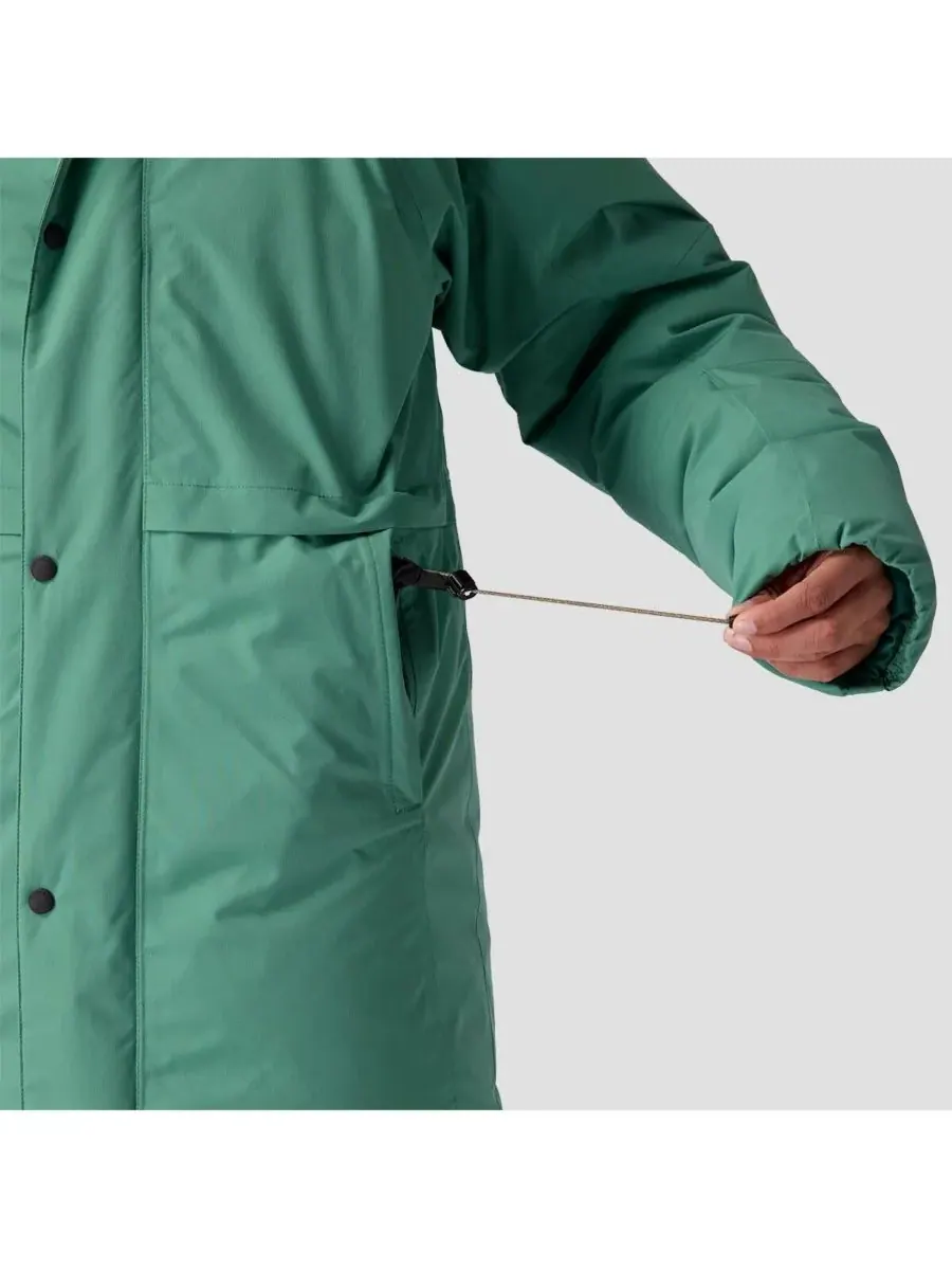 Женские пуховые куртки ALLIED Down Apres Parka Backcountry — изображение 4 из 8, зеленый