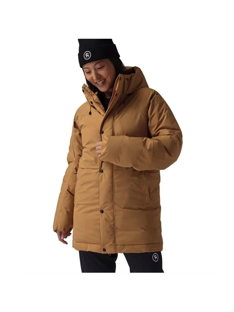 Женские пуховые куртки ALLIED Down Apres Parka Backcountry, Bistre