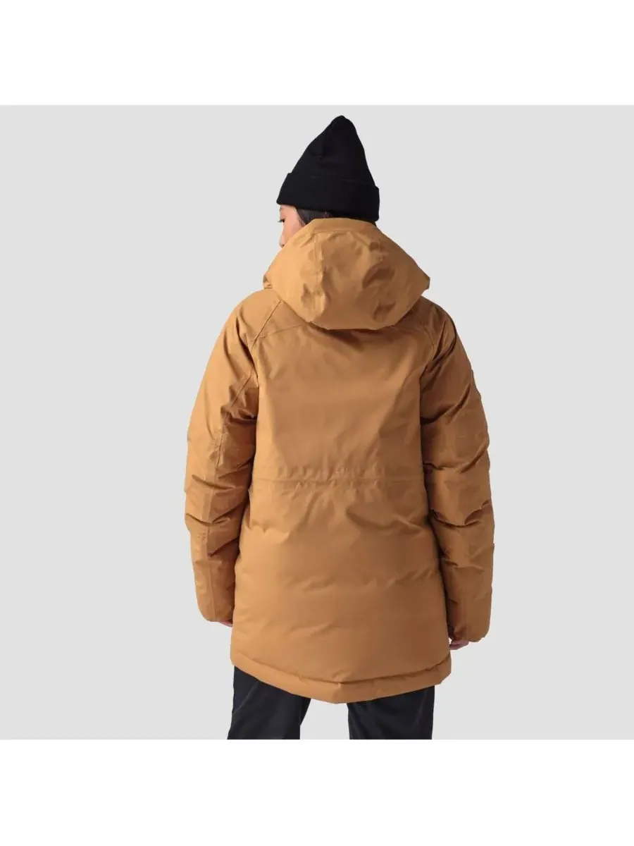 Женские пуховые куртки ALLIED Down Apres Parka Backcountry, Bistre — изображение 3 из 8
