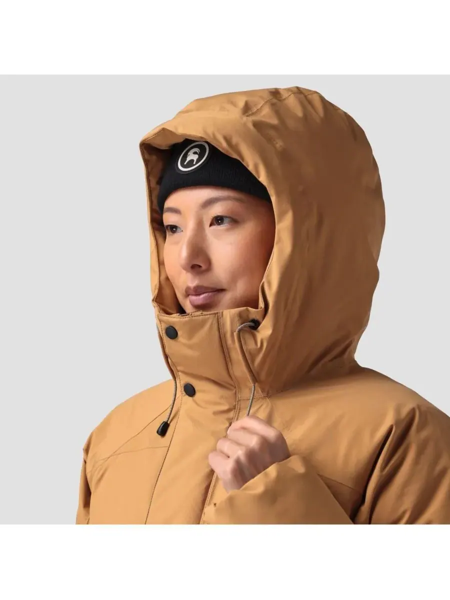 Женские пуховые куртки ALLIED Down Apres Parka Backcountry, Bistre — изображение 6 из 8