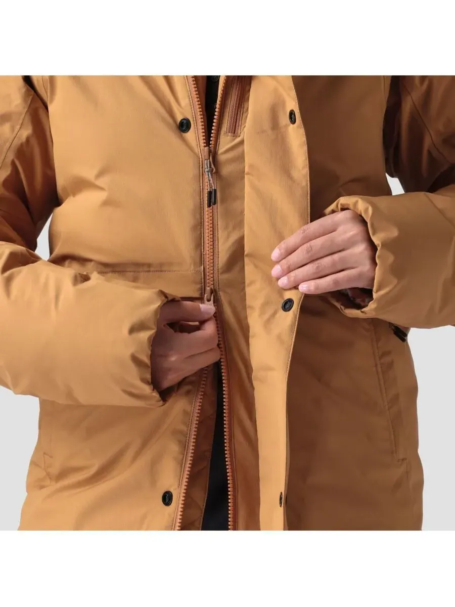 Женские пуховые куртки ALLIED Down Apres Parka Backcountry, Bistre — изображение 7 из 8