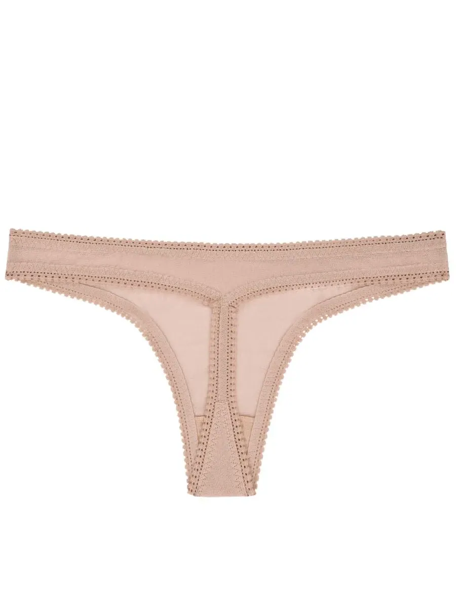 Женское сетчатое нижнее белье G, комплект из 3 штук, Sweet Fuchsia/Champagne/Waterfall — изображение 2 из 7