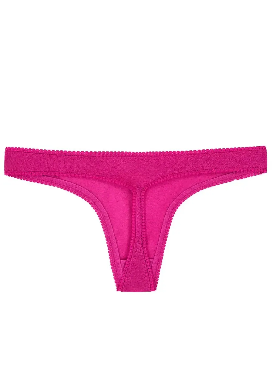 Женское сетчатое нижнее белье G, комплект из 3 штук, Sweet Fuchsia/Champagne/Waterfall — изображение 5 из 7
