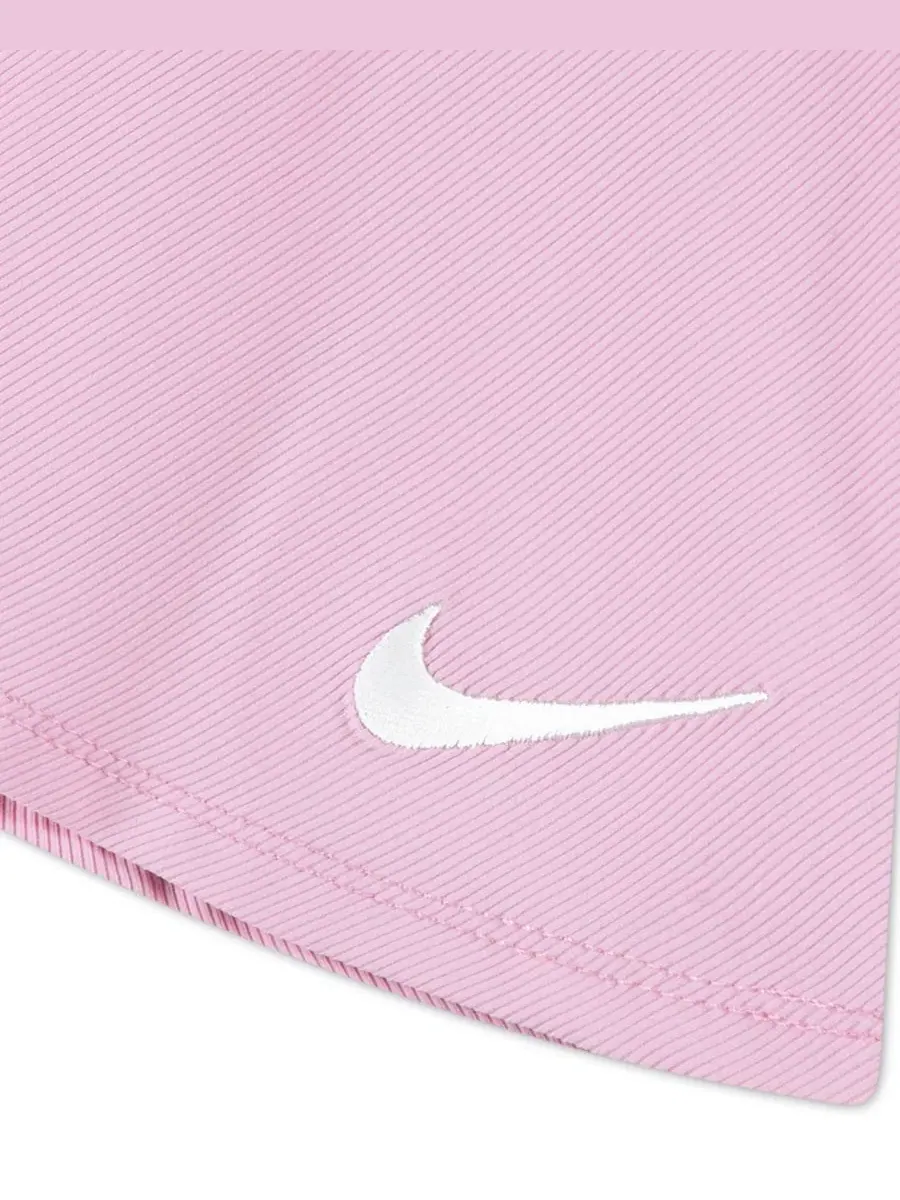 Комплект из топа и юбки-шорт с принтом Nike — изображение 5 из 5, розовый
