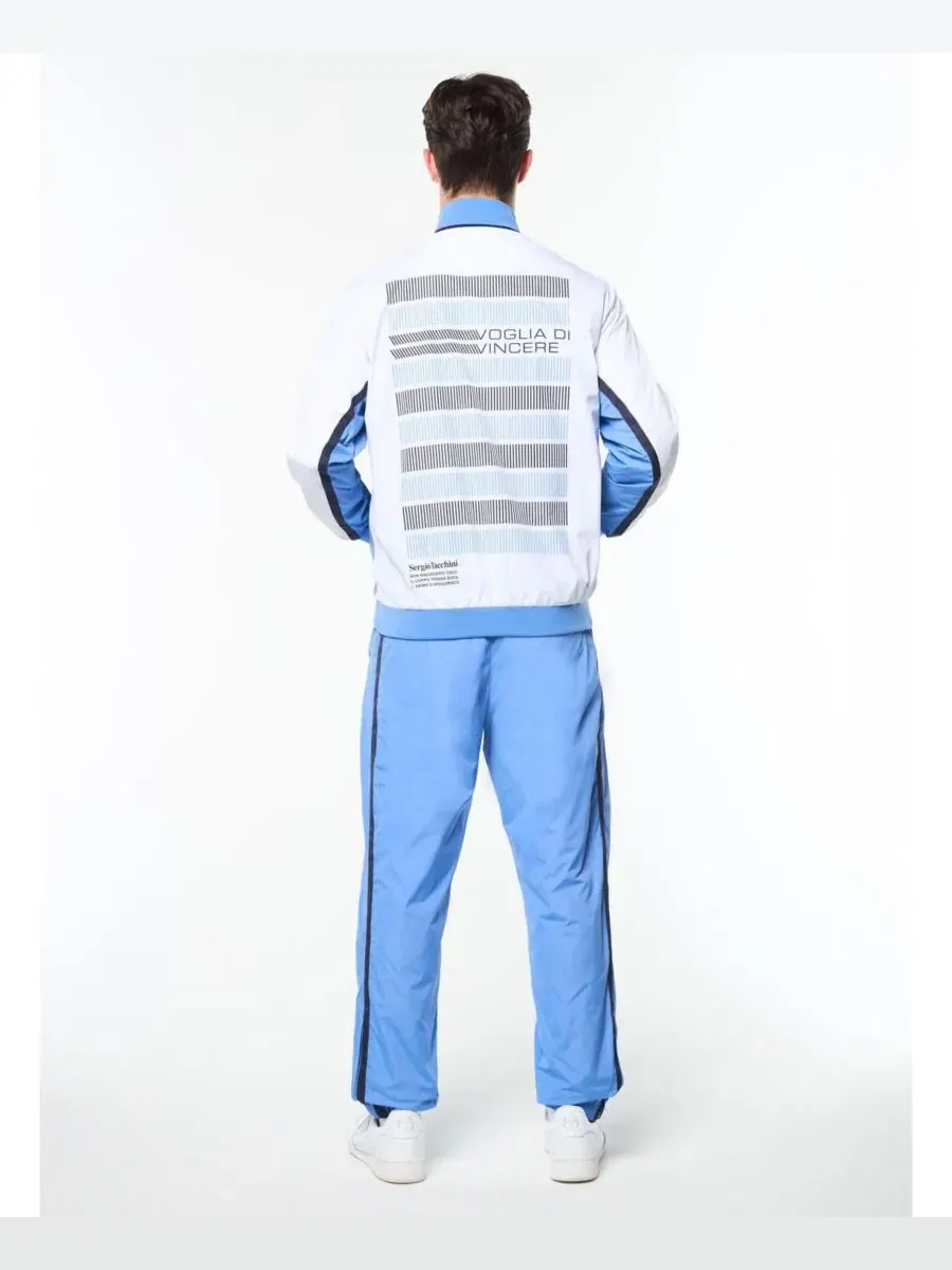 Куртка-бомбер Sergio Tacchini Campo Court Track Jacket — изображение 4 из 5, ультрамарин