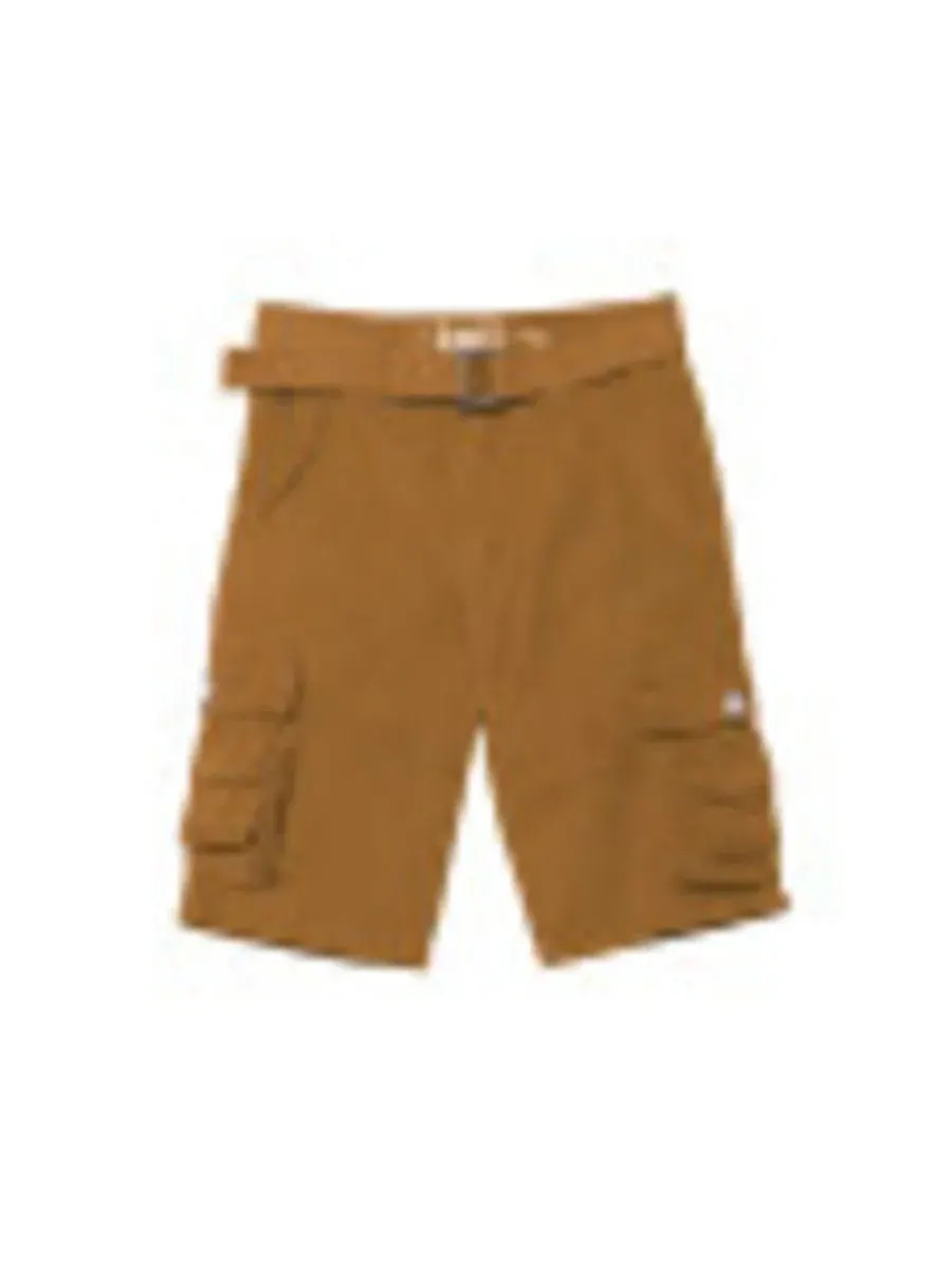 Шорты карго из твила с поясом Boy's Belted Twill Cargo Shorts Raw X