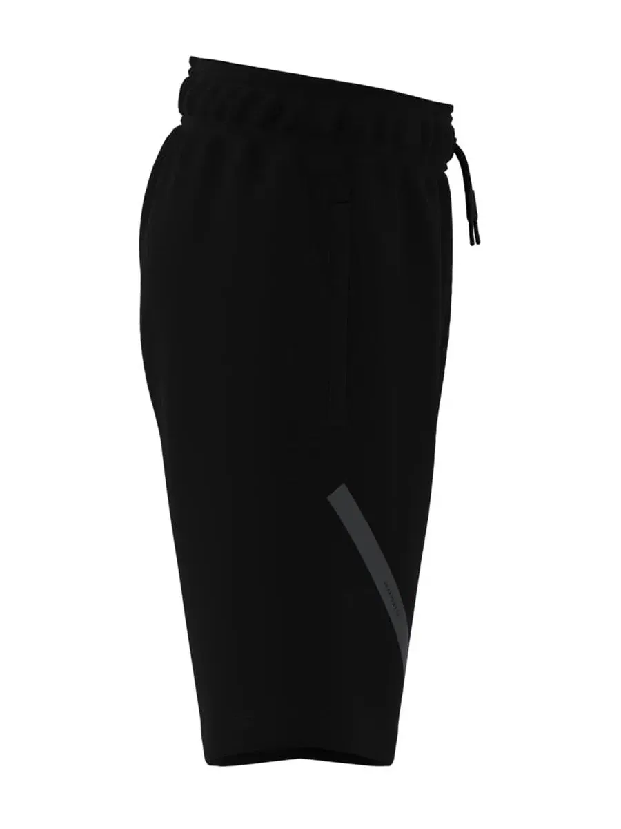 Спортивные шорты для мальчиков с регулируемым поясом Z.N.E. Athletic Shorts adidas — изображение 3 из 5, черный