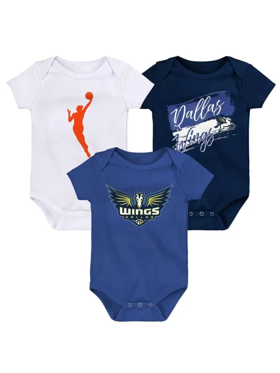 Комплект из 3 боди Dallas Wings Destiny Outerstuff