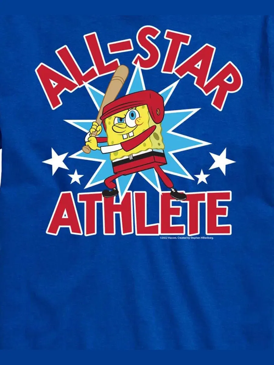 Футболка с коротким рукавом с принтом American All Star AIRWAVES — изображение 3 из 3, синий
