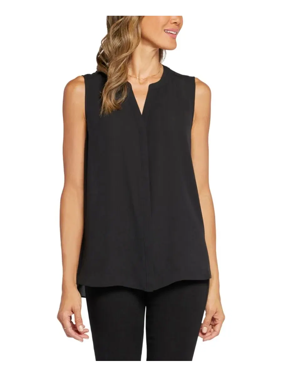 Блузка без рукавов с защипами, модель Sleeveless Pintuck Top NYDJ — 1