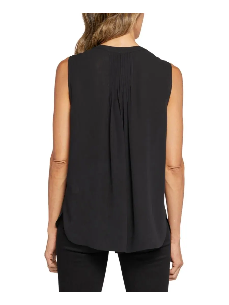 Блузка без рукавов с защипами, модель Sleeveless Pintuck Top NYDJ — 4