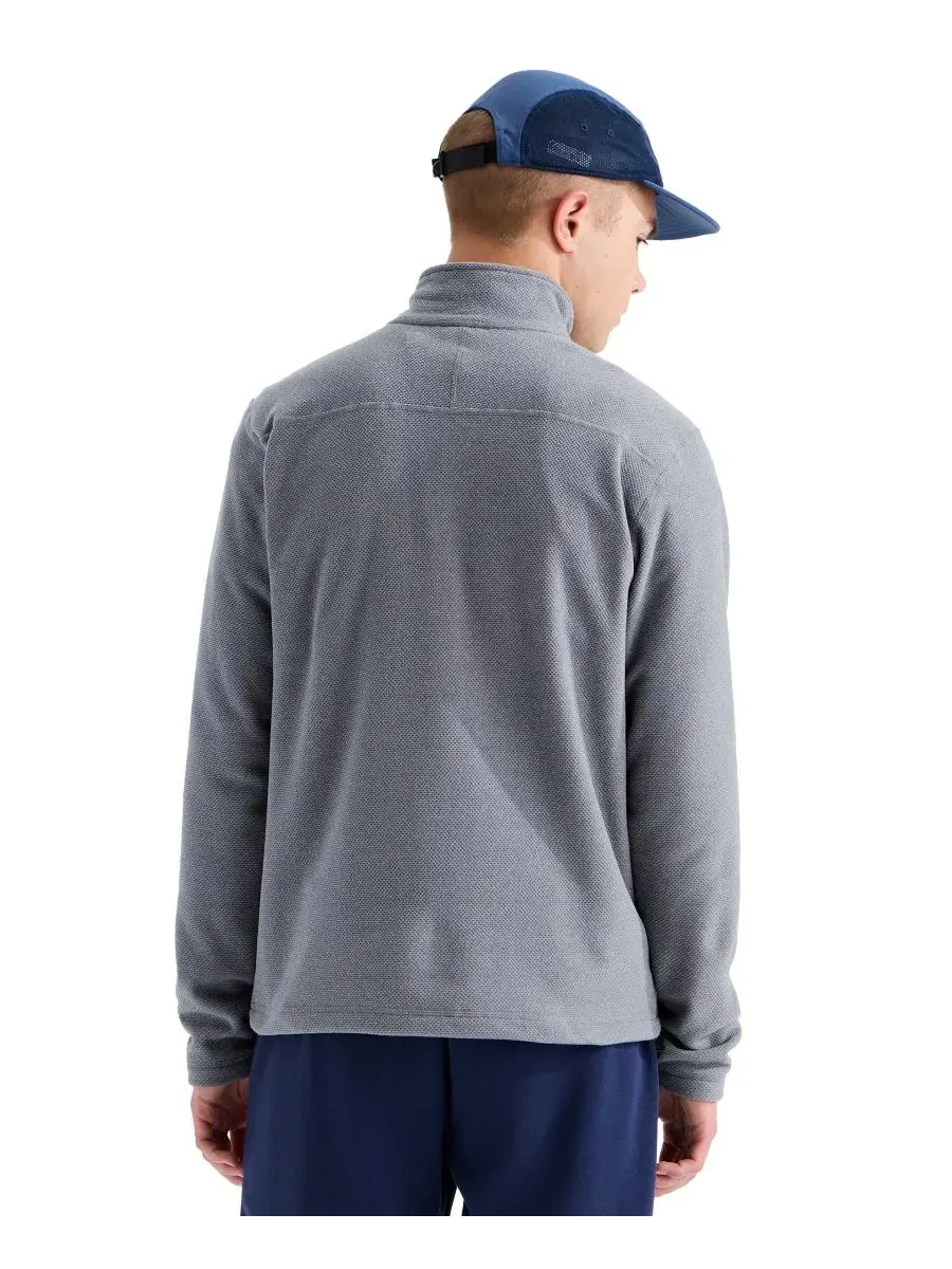 Свитшот с четверть-молнией Textured Cap Rock The North Face — изображение 4 из 4, эвкалиптовый дым