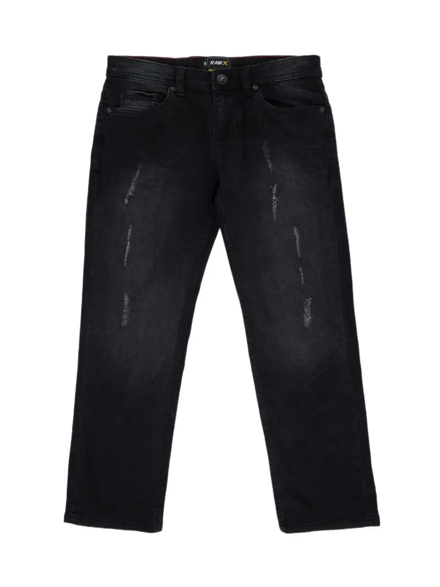 Джинсы с потертостями Rip And Repair Big Boys Distressed Jeans Raw X