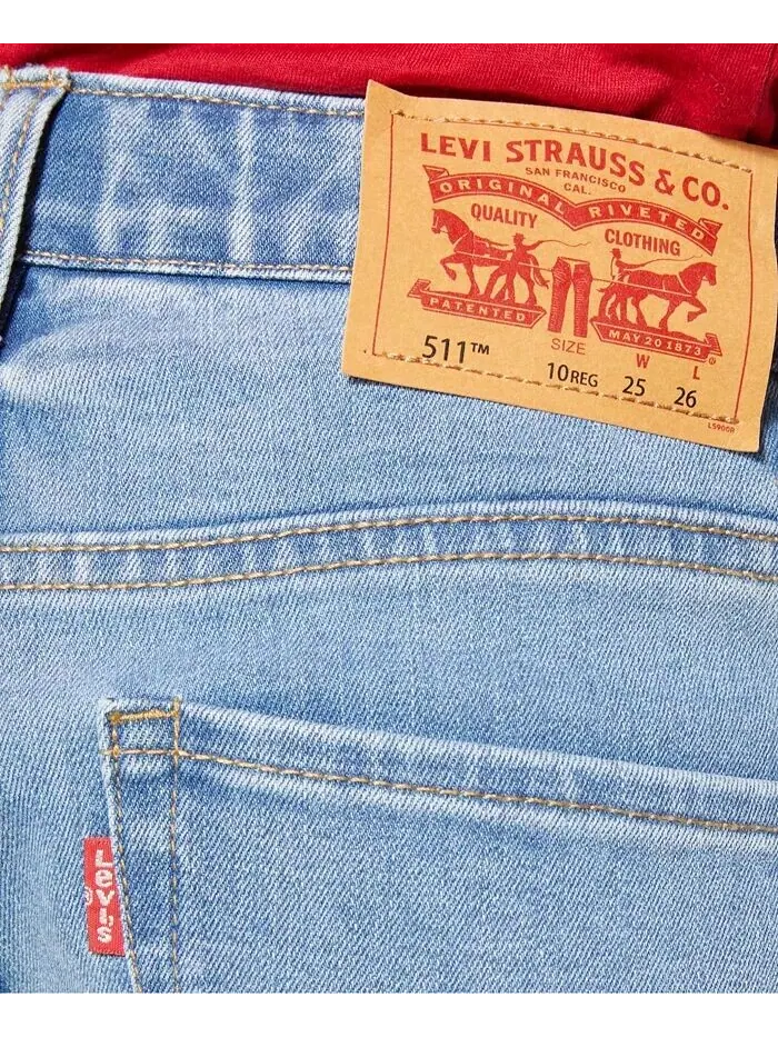 Джинсы узкого кроя Big Boys 511 Levi'S — изображение 10 из 10, черный