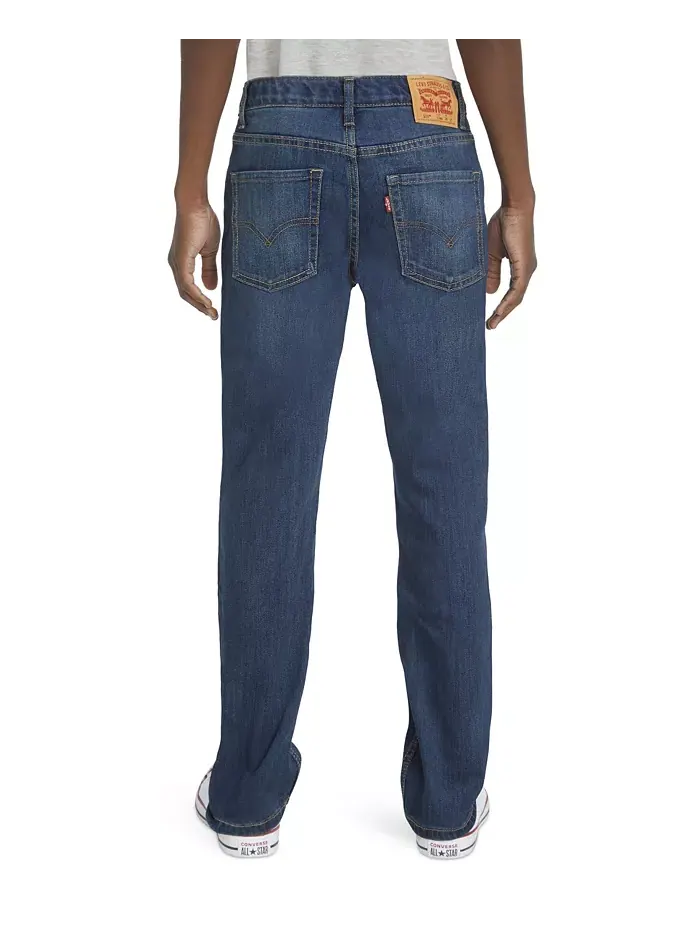 Джинсы Big Boys 511 Slim Fit Stretch Performance Levi's — изображение 3 из 8, синий