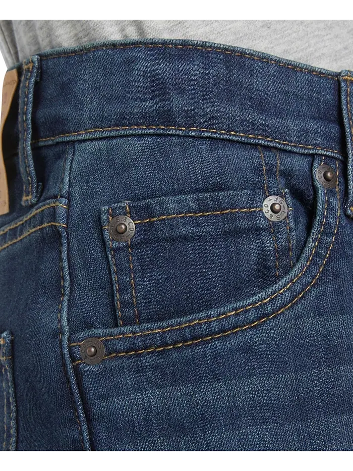 Джинсы Big Boys 511 Slim Fit Stretch Performance Levi's — изображение 5 из 8, синий