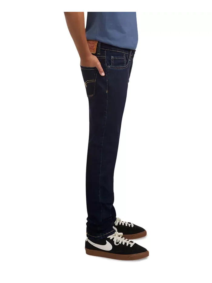 Джинсы Big Boys 511 Slim Fit Stretch Performance Levi's — изображение 3 из 8, белый