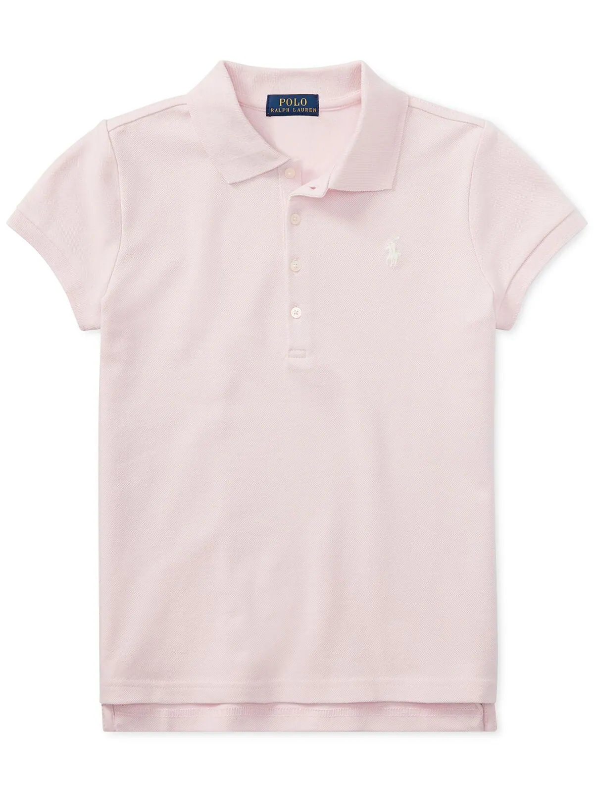 Рубашка поло из эластичного хлопка для больших девочек Polo Ralph Lauren