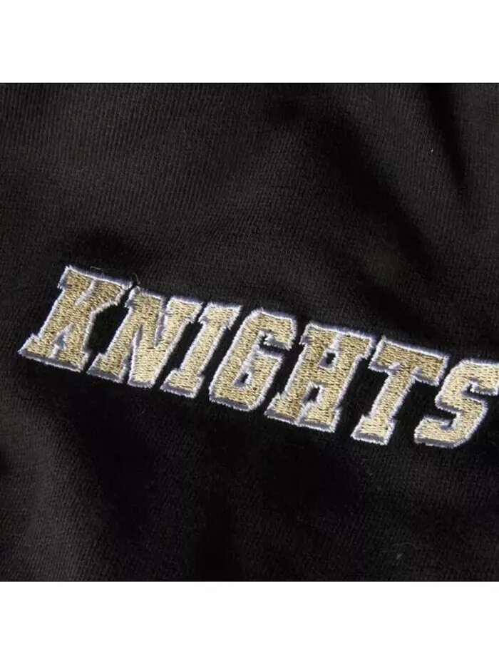 Женский черный пуловер с капюшоном UCF Knights с большим логотипом Stadium Athletic — черный