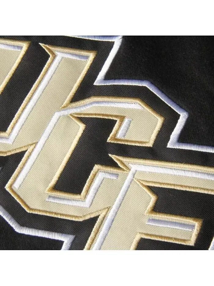 Женский черный пуловер с капюшоном UCF Knights с большим логотипом Stadium Athletic — изображение 2 из 3