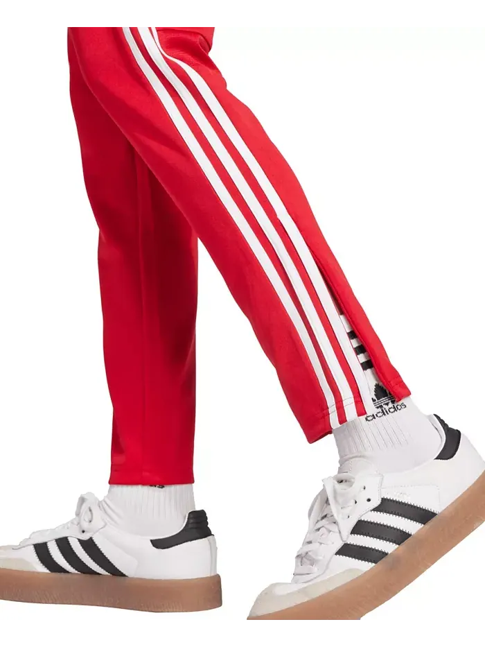 Брюки для тренировок Tiro 25 Essentials для мальчиков старшего возраста adidas — изображение 4 из 4, красный белый