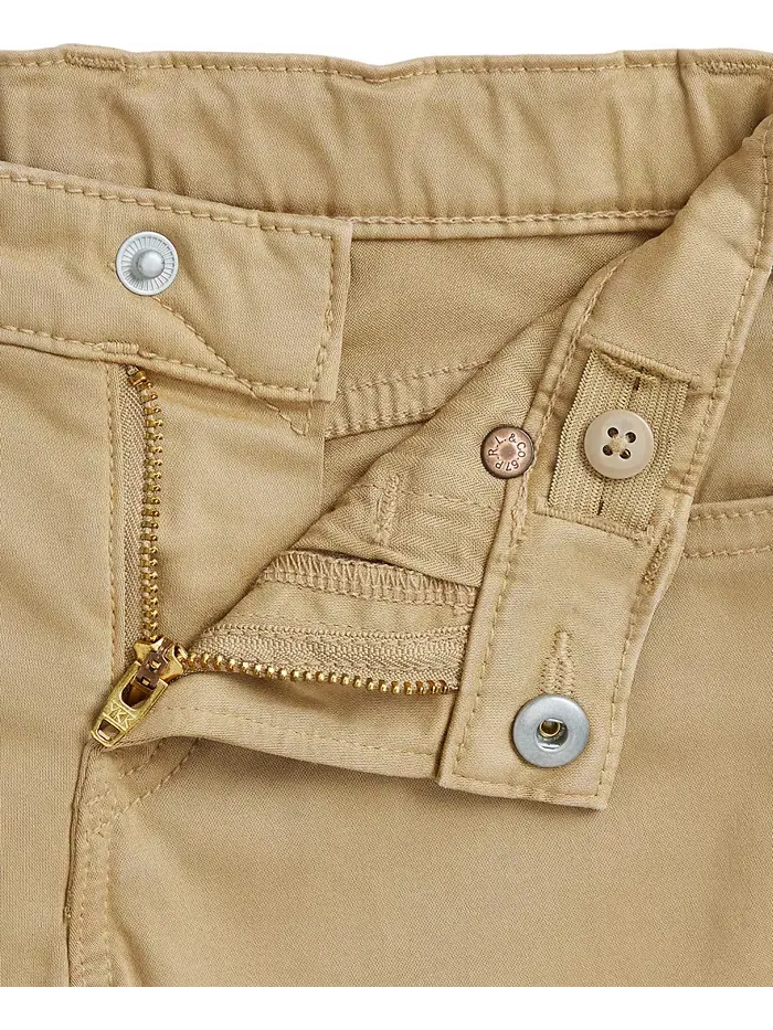 Брюки Sullivan Slim Stretch Sateen для малышей и мальчиков Polo Ralph Lauren — изображение 6 из 6, хаки