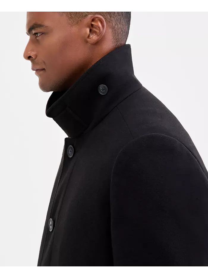 Мужское пальто Coleman классического кроя Calvin Klein — изображение 4 из 7, черный