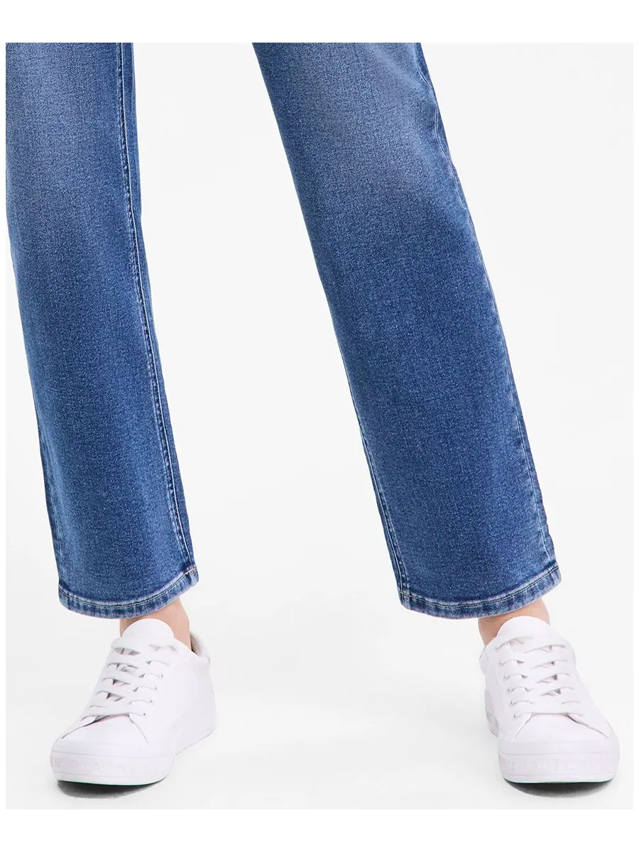 Женские прямые джинсы со средней посадкой Nautica Jeans — изображение 6 из 6, синий