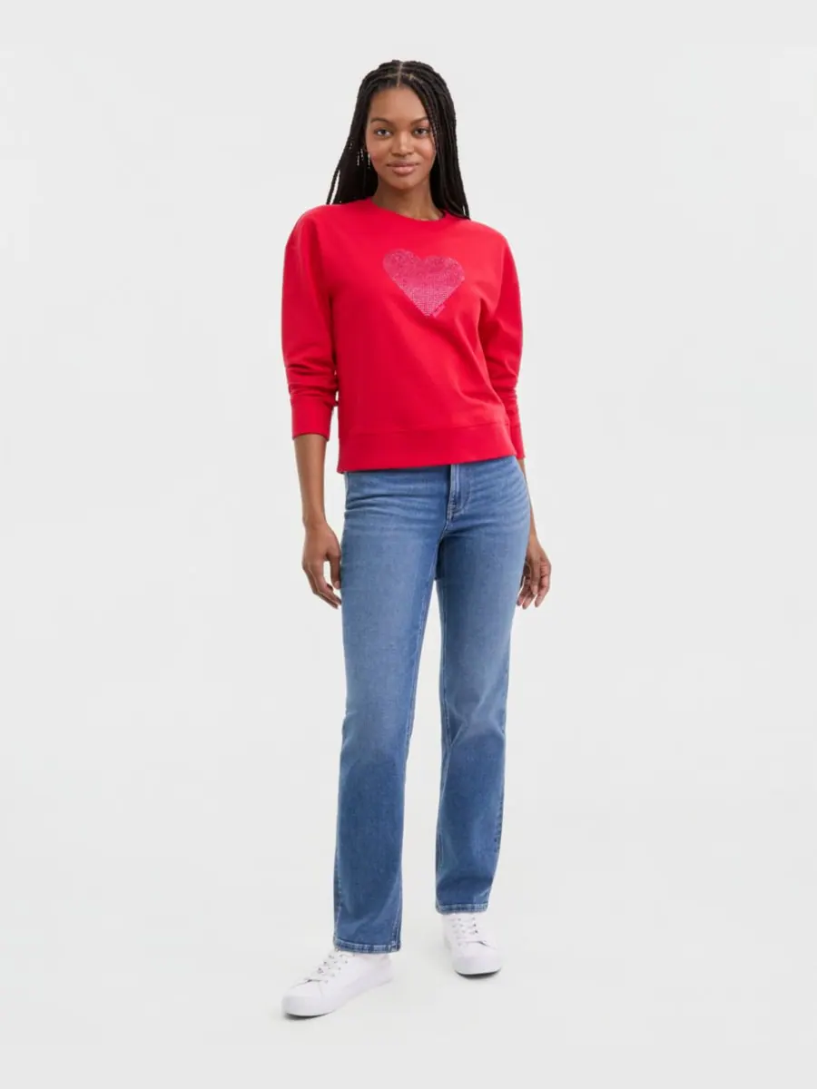 Женские прямые джинсы со средней посадкой Nautica Jeans — изображение 1 из 6, синий