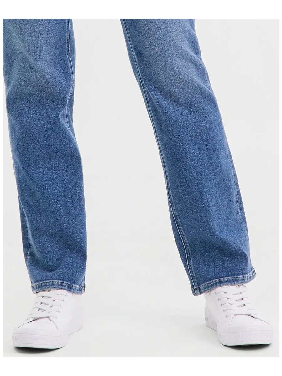 Женские прямые джинсы со средней посадкой Nautica Jeans — изображение 6 из 6, синий