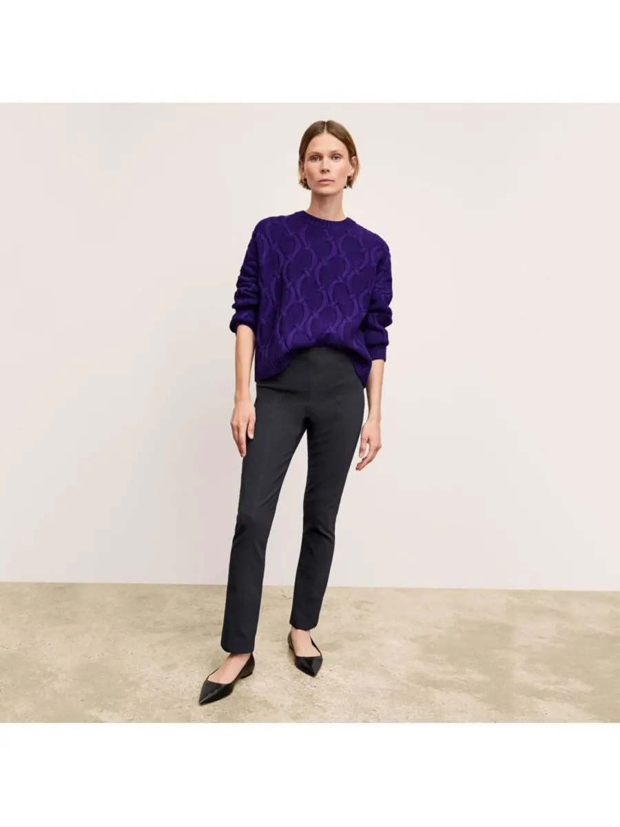 Женские брюки-клеш Foster Pant - Eco PowerStretch MMLaFleur — изображение 3 из 9, черный