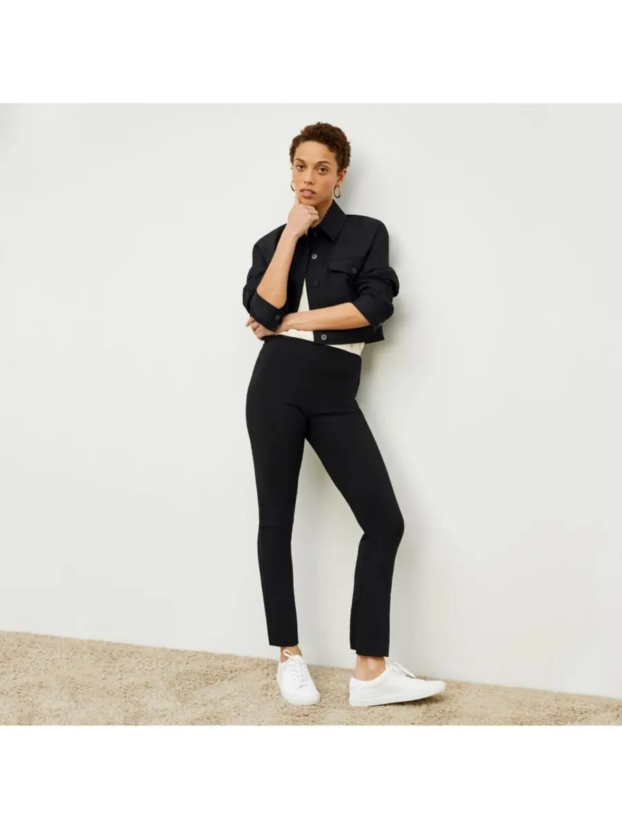 Женские брюки-клеш Foster Pant - Eco PowerStretch MMLaFleur — изображение 5 из 9, черный