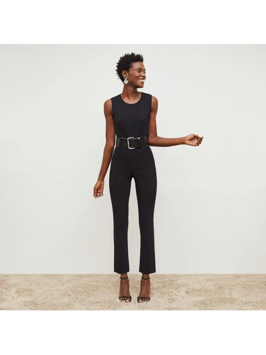 Женские брюки-клеш Foster Pant - Eco PowerStretch MMLaFleur — изображение 9 из 9, черный
