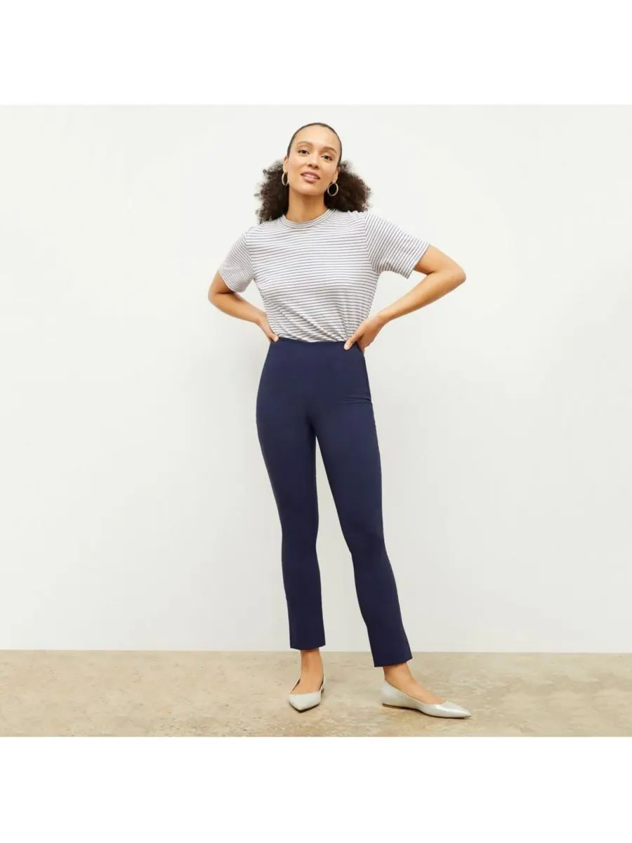 Женские брюки-клеш Foster Pant - Eco PowerStretch MMLaFleur — изображение 3 из 9, темный темно-синий