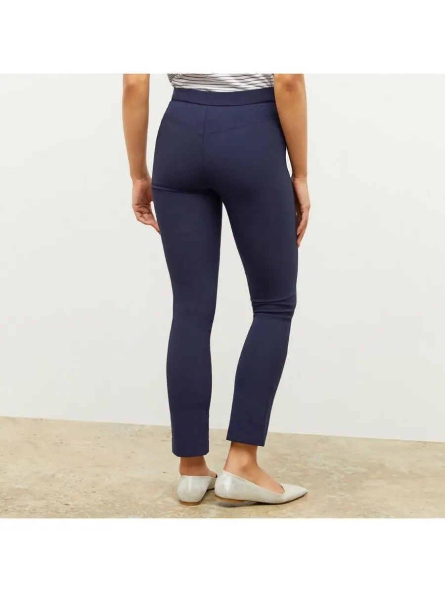 Женские брюки-клеш Foster Pant - Eco PowerStretch MMLaFleur — изображение 4 из 9, темный темно-синий