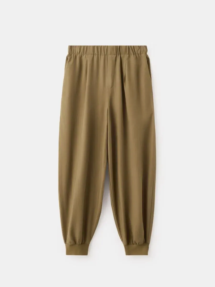 Брюки свободного кроя из лиоцелла Baggy Lyocell Pants MANGO