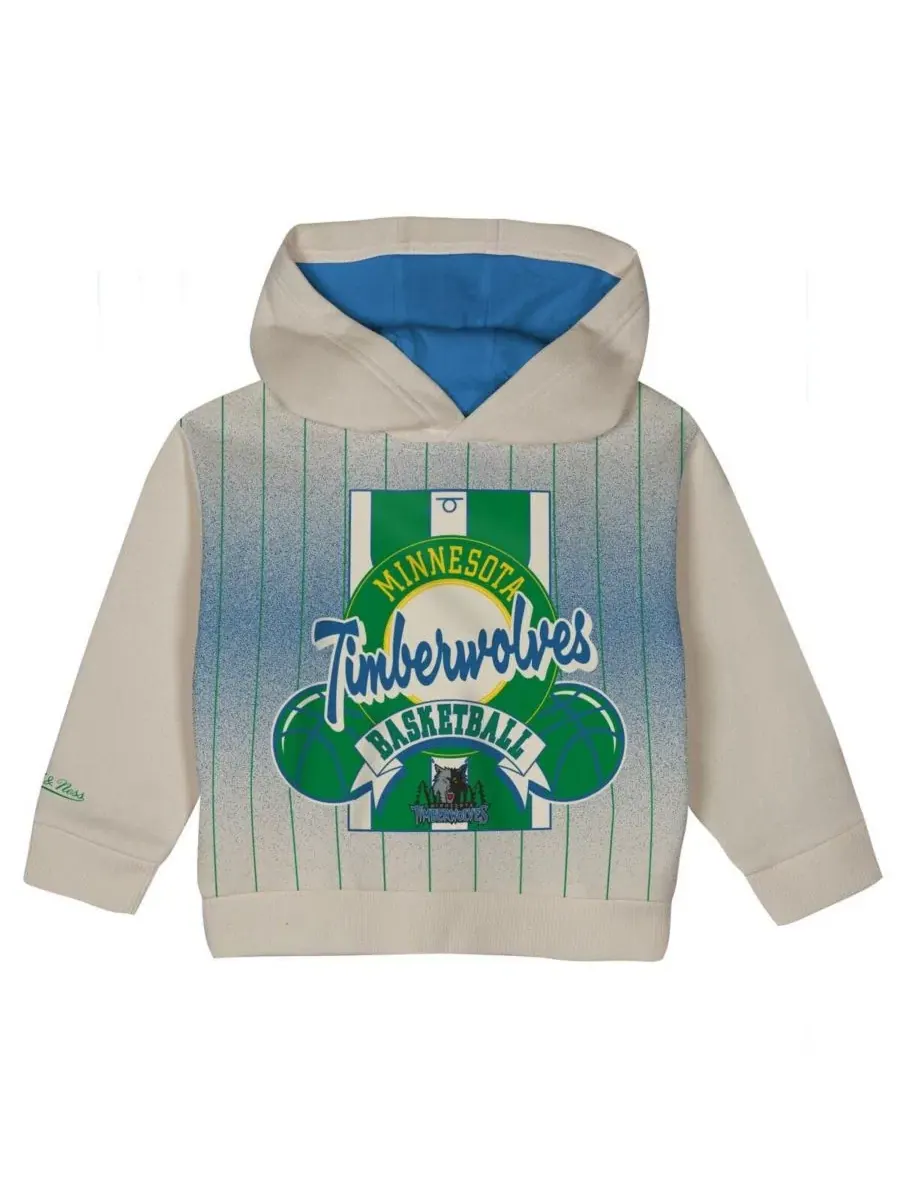 Комплект из худи и спортивных брюк Retro Roots с принтом Minnesota Timberwolves Mitchell & Ness — изображение 2 из 5