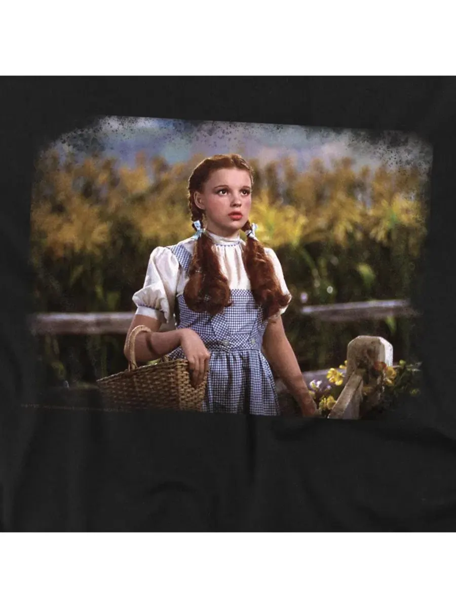 Футболка с принтом The Not In Kansas Anymore Corn Field Wizard Of Oz — изображение 3 из 3, черный