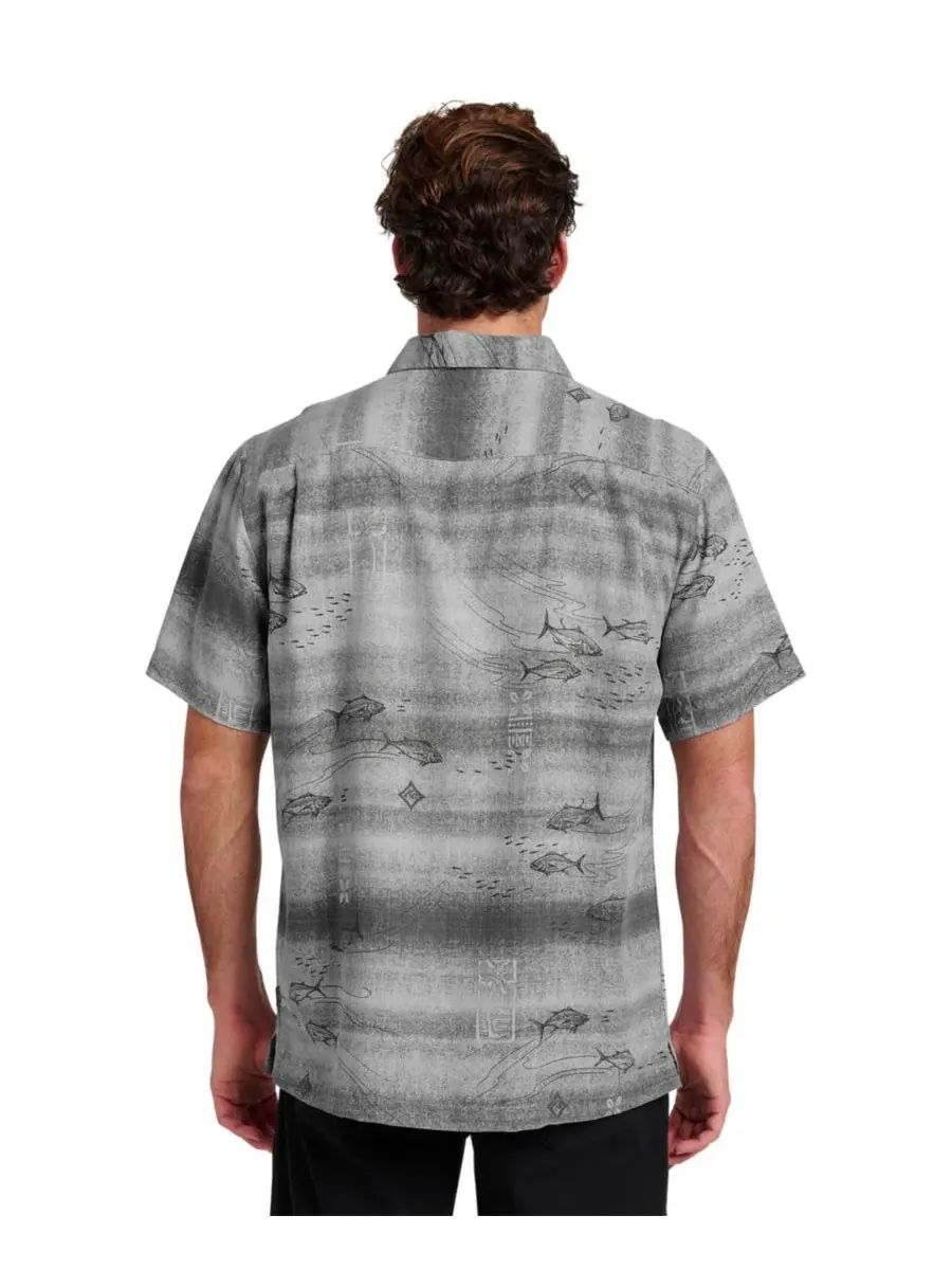 Мужская футболка с коротким рукавом Quiksilver Go Fish Quiksilver Waterman — изображение 3 из 3, фантомный