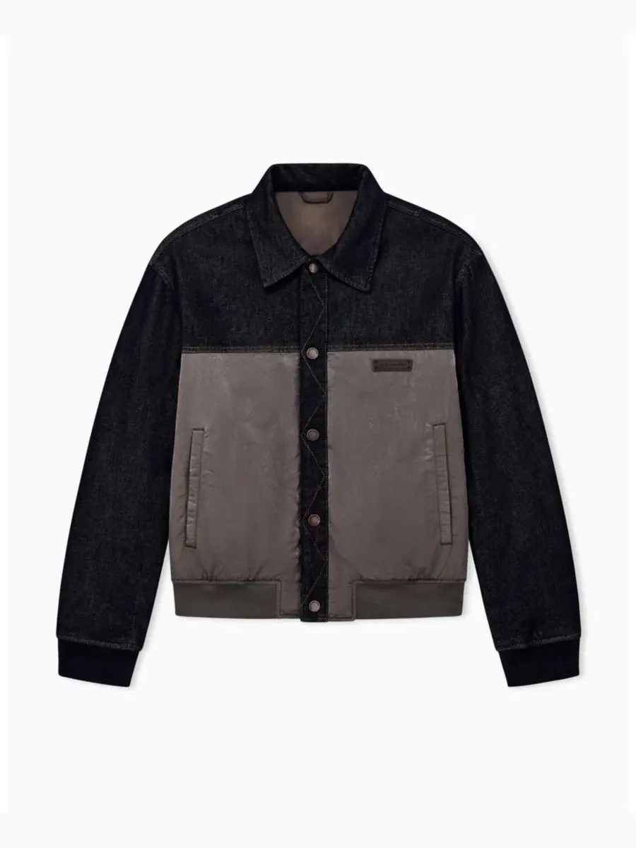 Куртка джинсовая с контрастными вставками A|X Armani Exchange