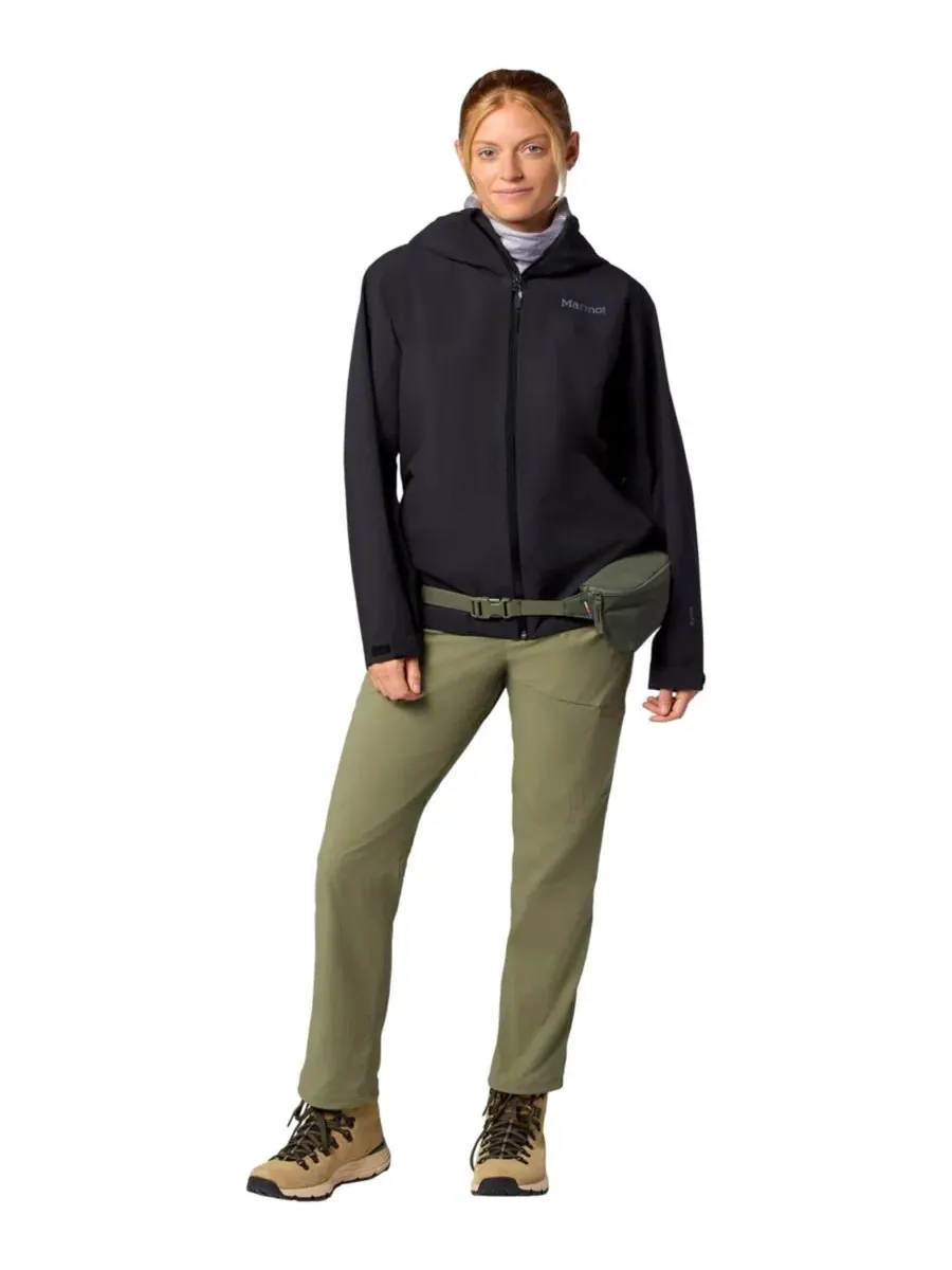 Женская куртка PreCip Evo Flex Marmot — изображение 2 из 5, черный