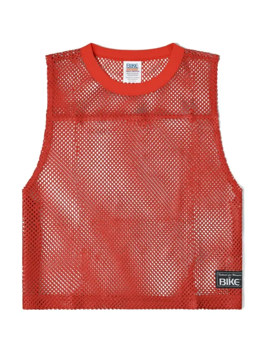 Мужская тренировочная майка без рукавов Bike Athletic — красный
